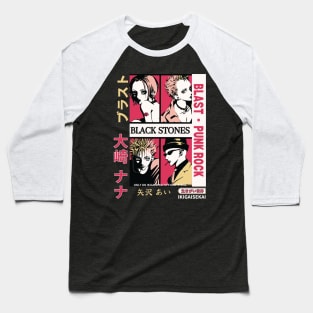 Black Stones Poster - NANA - Anime Art Baseball T-Shirt